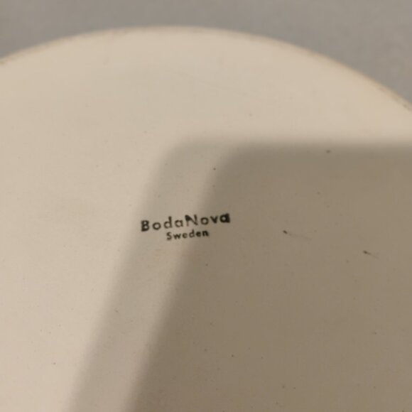 Boda Nova Sweden Straight Side Black Bowl MCM - Picture 5 of 5